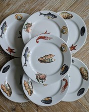 7 x Vintage Meeresfrüchte