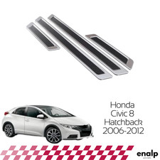 Einstiegsleisten Carbon Chrom