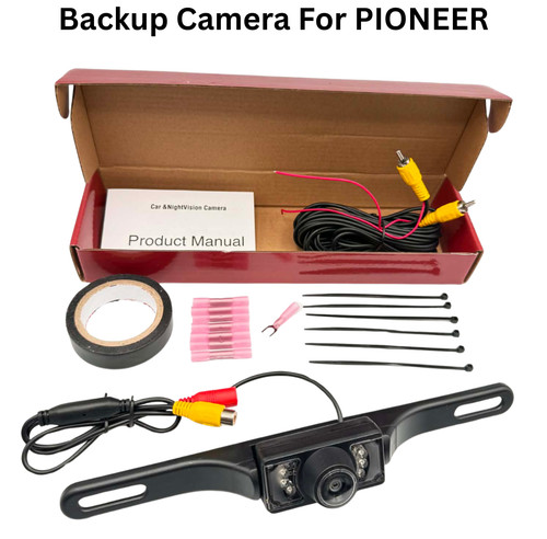 Rear view backup plate - plate, camera