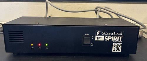 Soundcraft dcp 200 power - soundcraft,