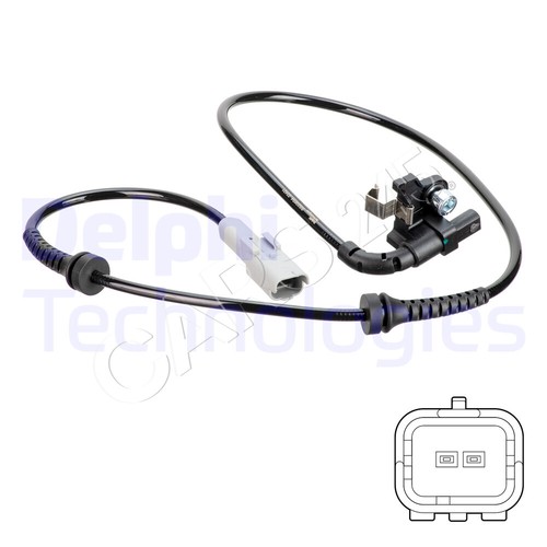 Delphi raddrehzahl sensor für - delphi,