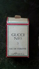  GUCCI No 3 Miniatur 1 ml Eau de Toilette Miniatur in OVP