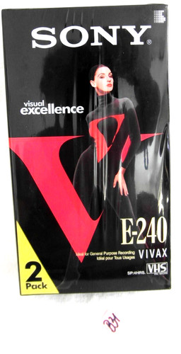 Sony vhs 240 - -, visual