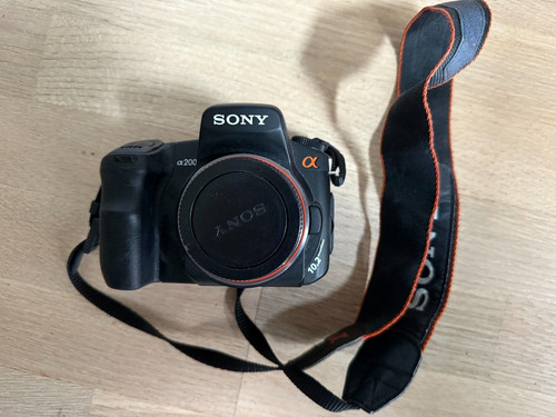Sony dslr alpha - sony, 200