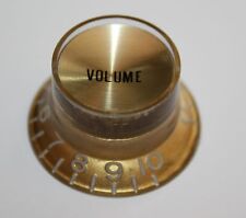 Bell knob Knopf Potiknopf Volume gold spiegel Gold  