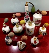 ⚜️♥️  Süße kleine PORZELLAN - Parfüm - ZERSTÄUBER  **Vintage   ** komplett 