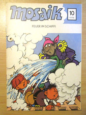 Mosaik Abrafaxe DDR Nr. 10-1976 Feuer im Schiff aus Mosaiksammlung