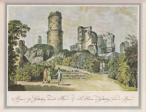Ruin gottesberg unweit bonn - ruin,