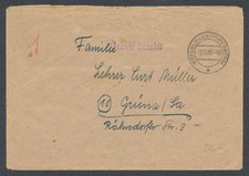 808931) all. Bes. Gebühr Bezahlt Blg. aus Weferlingen Prov. Sachsen 