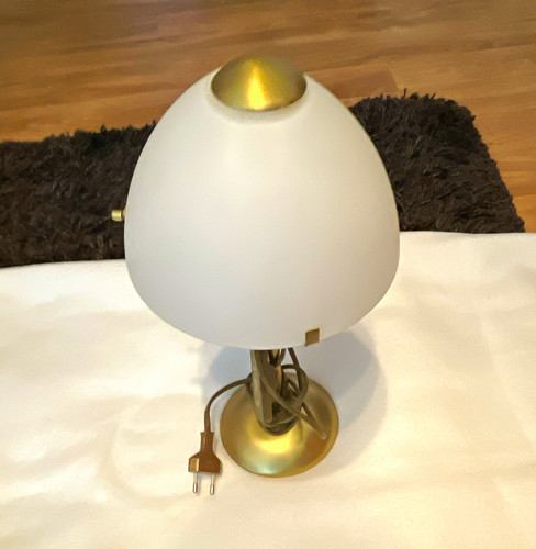 Honsel tischlampe gold weiß - honsel, gold/weiß