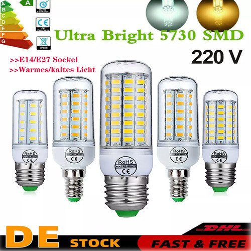 Maiskolben e27 e14 led - 4/8x,