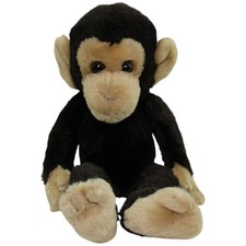 Süßer Schimpanse, sitzend