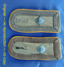 Original DAK Afrika Korps Schulterklappen Rommel  Wüstenfuchs Tropen LW wk2 rar