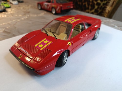 Bburago ferrari gto rot - bburago,