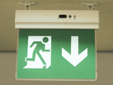 Notbeleuchtung Schild LED Fluchtwegleuchte Notleuchte Notausgang ↓↑ ← → ↙↘ WC