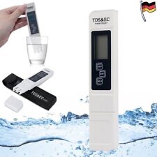 Digital TDS EC Meter Messgerät Tester Wassertest Leitwertmessgerät 0-9999ppm NEU