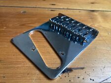 Fender Telecaster Gitarre geladene Stegplatte 2015 Mexiko CHROM