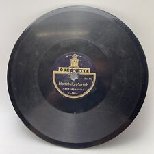 ⭐️Schellack Platte 15cm - Odeonette - 146 - Honolulu Marsch / Kinderfest Marsch