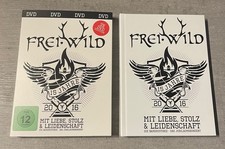 FREI.WILD 15 Jahre 3x DVD Konzert Box KOMPLETT inkl. Schuber wie NEU