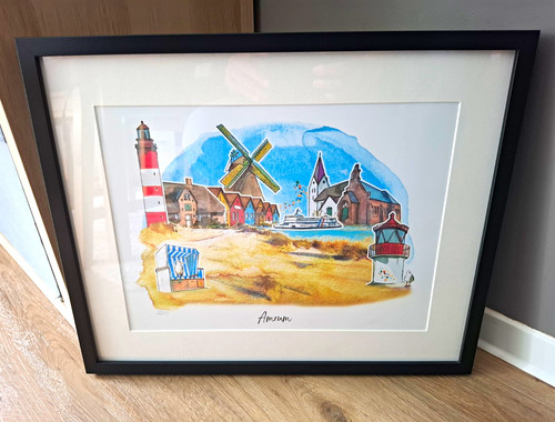 Amrum nordsee kunst - amrum,