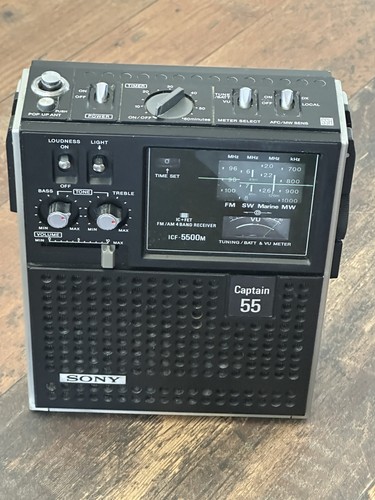 Sony icf 5500m captain - captain, 55