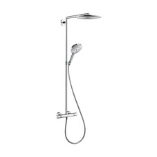 Hansgrohe Showerpipe Raindance Select Air 1jet chrom mit Kopfbrause 30 cm