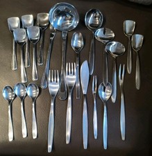 22-tlg. Konvolut WMF Besteck Cromargan Löffel, Kelle, Gabeln Div. Serien 