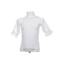 Herzklopfen, Dirndlbluse, Größe: 104, Weiß, Baumwolle/Elasthan, Einfarbig #Wm5