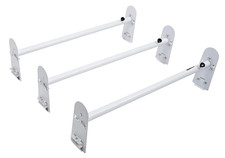 VEVOR Dachleiterträger Relingträger Dachgepäckträger 3 Stk. 102–190 cm bis 340kg