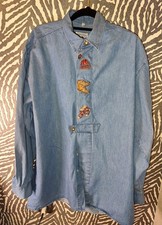 Trachten Hemd Herren Gr. 40