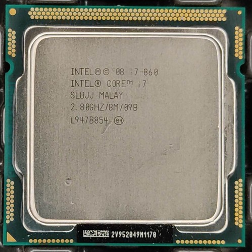 Intel slbjj core 860 8ghz - intel, i7-860