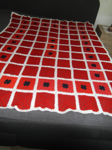Häkeldecke patchwork - häkeldecke,