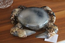Krabbe aus Keramik, glasiert