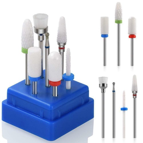 Keramik nagelfräser bits - 7*keramik,