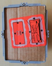 Siedle Gehäuse unter Putz GU 511-0 grau 1 fach Wand Einbau Putzabdeckung