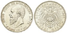 Schaumburg Lippe - Georg - 1893-1911 - 3 Mark 1911 - J.166