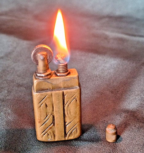 Vintage ww1 brass engraved - ww1,