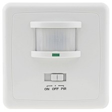 Unterputz PIR-Bewegungsmelder 160° LED geeignet 3-Draht Technik weiß Infrarot✅✅