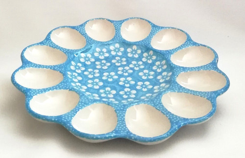 Geschenk blau deko eierteller - geschenk,