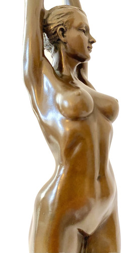 Bronzefigur bronze akt von - bronze,
