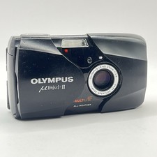 ⚡️ Bitte Lesen Olympus µ mju-II Zoom 80 mju-2 Kompaktkamera Kamera Funktioniert