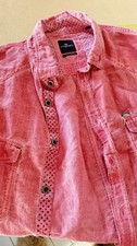 Rotes kurzarm hemd - rotes,