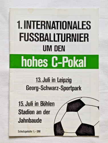Programm turnier 1990 - turnier,