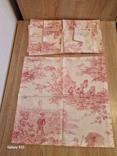 4 Platzdeckchen Toile de Jouy