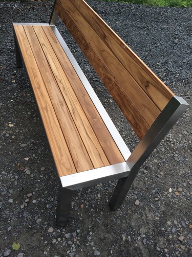 Teak-Edelstahl