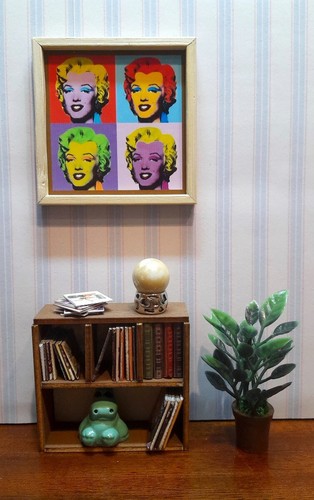 Puppenhaus andy warhol marylin - puppenhaus,