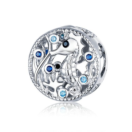 Seepferdchen charm bead urlaub - bead,