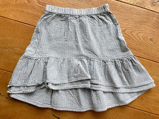 NOA NOA: Rock creme / blau Streifen – Gr. 104