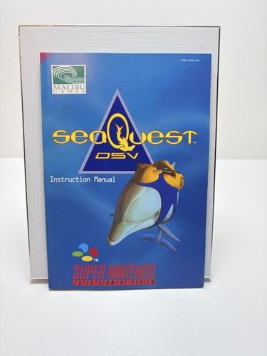 Seaquest dsv snes - seaquest,