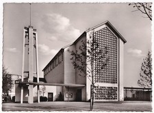 AK Düsseldorf, Franziskaner Klosterkirche, um 1978, unversandt